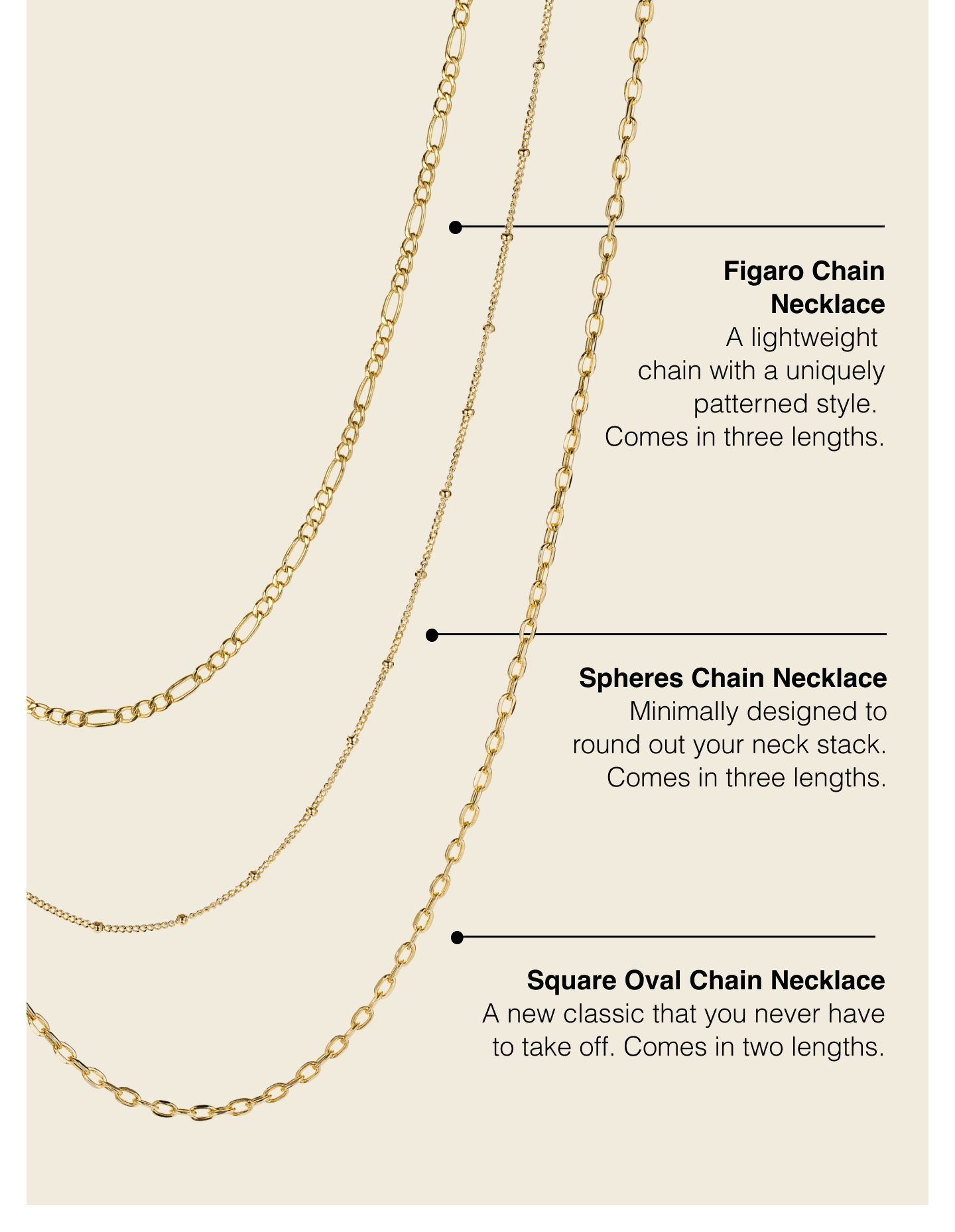 Spotlight on new chains & charms Mejuri